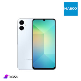 موبايل Samsung  موديل A06  ذاكرة 4/64 غيغابايت لون سماوي 6.7أنش