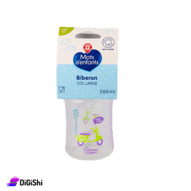 Baby Bottle Monts denfants Brand 260ml Capacity Transparent
