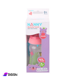 Baby Bottle NANNY Brand 150ml with Handle Capacity Transparent