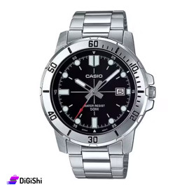 ساعة يد رجالية Casio MTP-VD01D-1EVUDF - فضي
