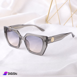 BURBERRY Sunglasses With Lens and Frame Transparent Gray Color - Copy