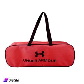 حقيبة أركيلة قماش شعار UNDER ARMOUR لون أحمر