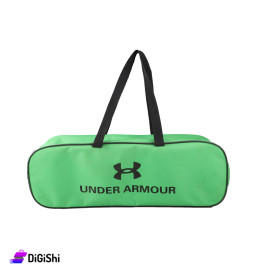 حقيبة أركيلة قماش شعار UNDER ARMOUR لون أخضر