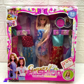 لعبة باربي مفاصل مع ألبسة