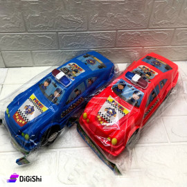 Plastic Push Police Mercedes Car Toy