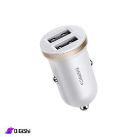 FONENG C10 Car Charger Set with Cable Lightning