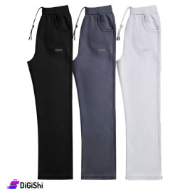 STARTER Women's Cotton Pants with Waist Rubber and Pockets