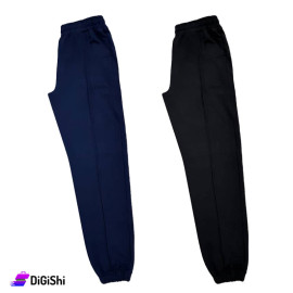 STARTER Women's Cotton Pants with Elastic at Waist and Ankle