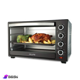 فرن كهرباء مع صينية HILIFE موديل HLEO65BK-D سعة 65 لتر