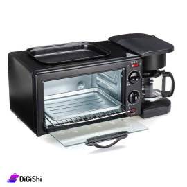 3*1 Electric Oven With Grill And Food Processor