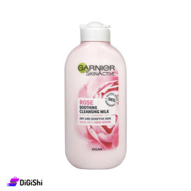 GARNIER SkinActive Cleansing Milk with Rose Water For Dry and Sensitive Skin