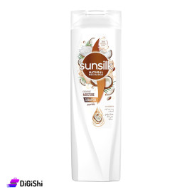 شامبو مرطب للشعر ماركة Sunsilk موديل Coconut moisture بخلاصة جوز الهند