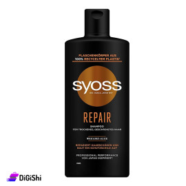 شامبو ماركة SYOSS موديل REPAIRE للشعر التالف والجاف