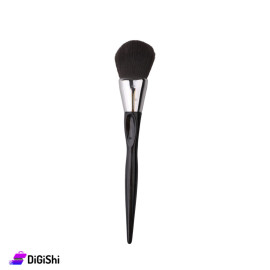Large Blush Brush Black and Silver