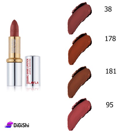 LAYLA Ciramic Shine Brown Lipstick - No 1