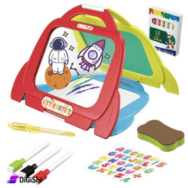 Children's Drawing Board 4in1 14Pieces