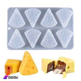 Silicone Cake Mould in the shape of a Cheese
