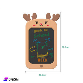 LCD Smart Tablet for writing and Drawing 27.6cm Deer Shape