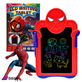 جهاز لوحي ذكي للرسم والكتابة مع قلم شكل Spider Man