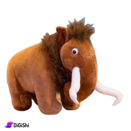 Mammoth Stuffed Toy Brown Color