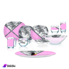 Luminarc PIULIN 50 Piece Glass Dinner Set