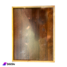 Large Wooden Tray Brown