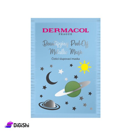Dermacol Beautifying Cleansing peel-off metallic mask