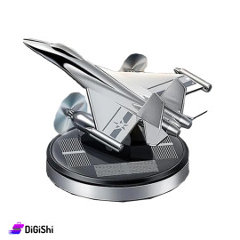 معطر جو للسيارة شكل طائرة تعمل على الطاقة الشمسية