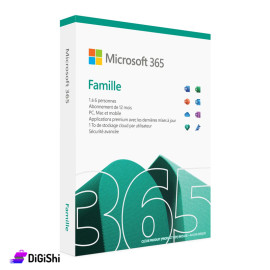 اشتراك Microsoft Office 365 Family  ستة مستخدمين لمدة سنة واحدة
