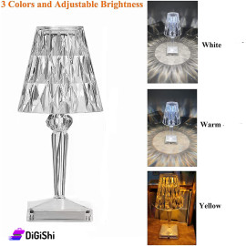 Crystal Touch Light Club with Base Batteries