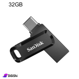 فلاشة Type-C ماركة SanDisk موديل Ultra Dual Drive Go ذاكرة 32غيغابايت
