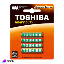 TOSHIBA Heavy Duty AAA Batteries