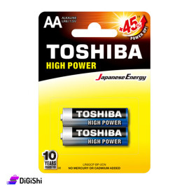 TOSHIBA High Power Alkaline AA Batteries