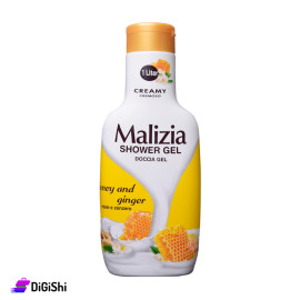 Malizia Shower Gel Honey and Ginger 1L