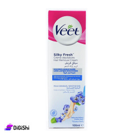 Veet Silk & Fresh Hair Removal Cream for Sensitive Skin