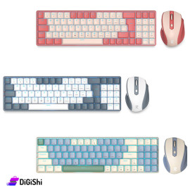 REDRAGON BS-8772 Wireless Mechanical Keyboars and Mouse Set