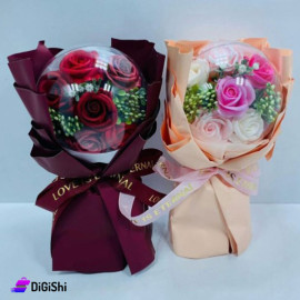 Bouquet of Flowers with Balloon