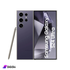 موبايل Samsung موديل S24 ultra5G ذاكرة 12/256غيغابايت لون موف