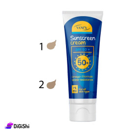 Vancy Beige BB Sunscreen Cream with Hyaluronic Acid and Vitamin C