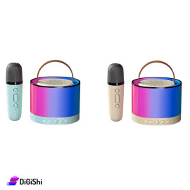 K52 Bluetooth Speaker with Lights and Mic