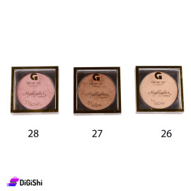 Highlighter Powder Glow Model Ghali'or Brand