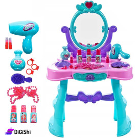 Princess Table Mirror with Accessories with Music and Lights