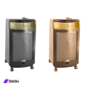 Amanda AM-5115 Electric and Gas Screen Heater with Turbine