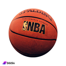 كرة سلة لون أورانج شعار Spalding