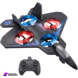 Jet Fighter Plane Toy with Light and Remote Control
