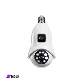 Surveillance Camera 360 Degree Dual Lens Cone Operates on Electricity and Battery