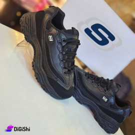 حذاء رياضي نسائي SKECHERS لون أسود