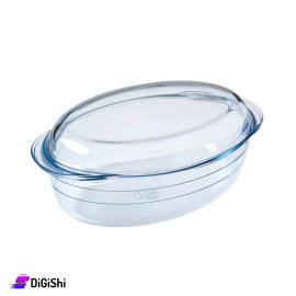 Oval Bowl with Led OCUISINE Brand Thermal Glass 4.1L