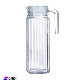 Luminarc Quadro Glass Jug with Lid 1.1L