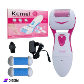 Kemei KM-5202x Electric Foot File Callus Remover Smooth Feet